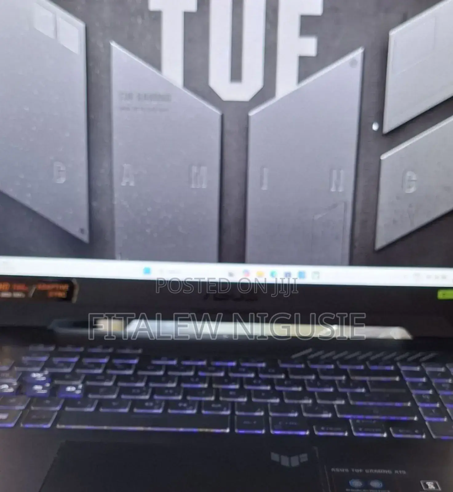 New Laptop Asus TUF Gaming A15 16GB AMD Ryzen 7 SSD 512GB