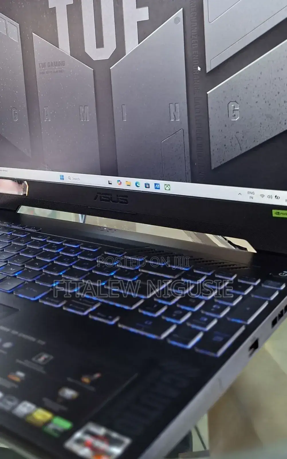 New Laptop Asus TUF Gaming A15 16GB AMD Ryzen 7 SSD 512GB