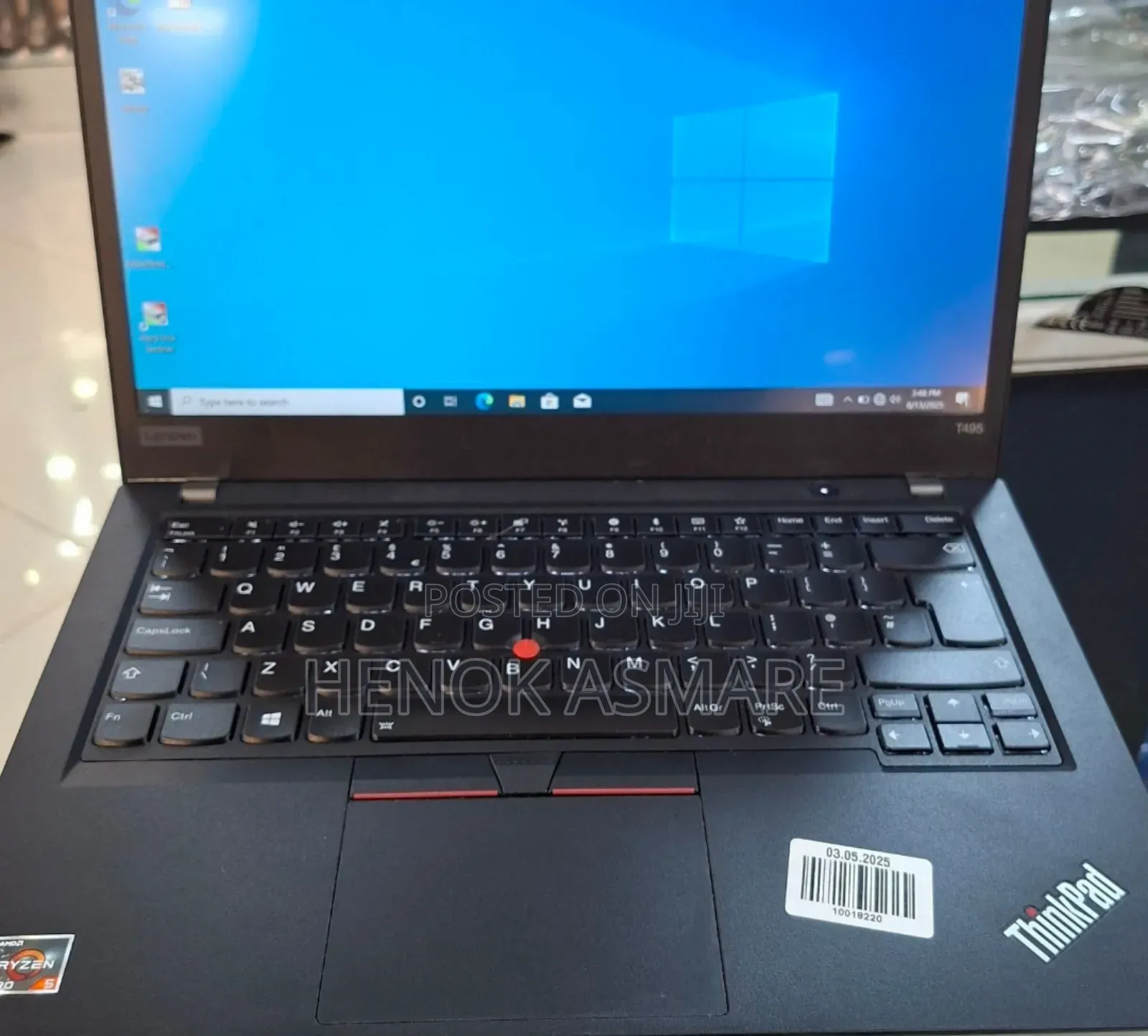 New Laptop Lenovo ThinkPad T495s 16GB AMD Ryzen 5 SSD 512GB