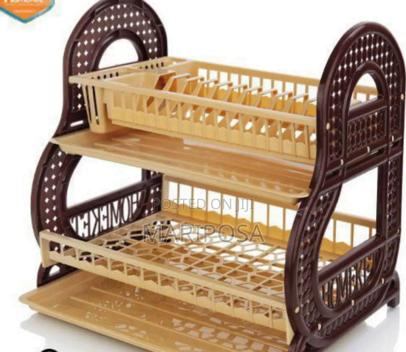 Two Layers Dish Drying Rack