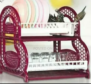 Two Layers Dish Drying Rack