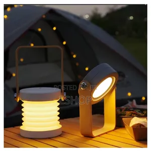 Photo - Retractable Usb Night Light | Compact When Folded, Expands for Perfect