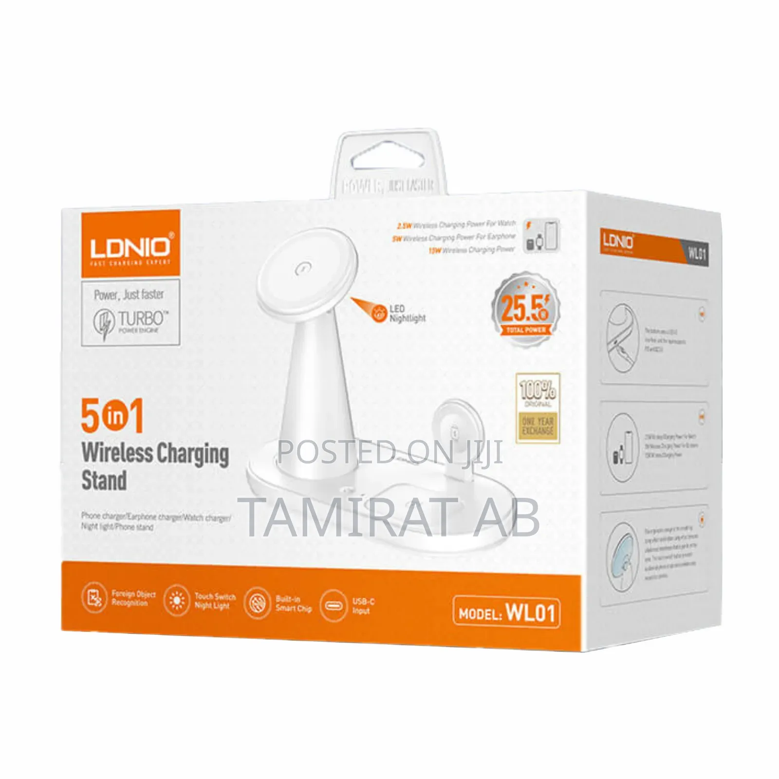 Ldnio Wl01 5-in-1 25.5w Wireless Charger