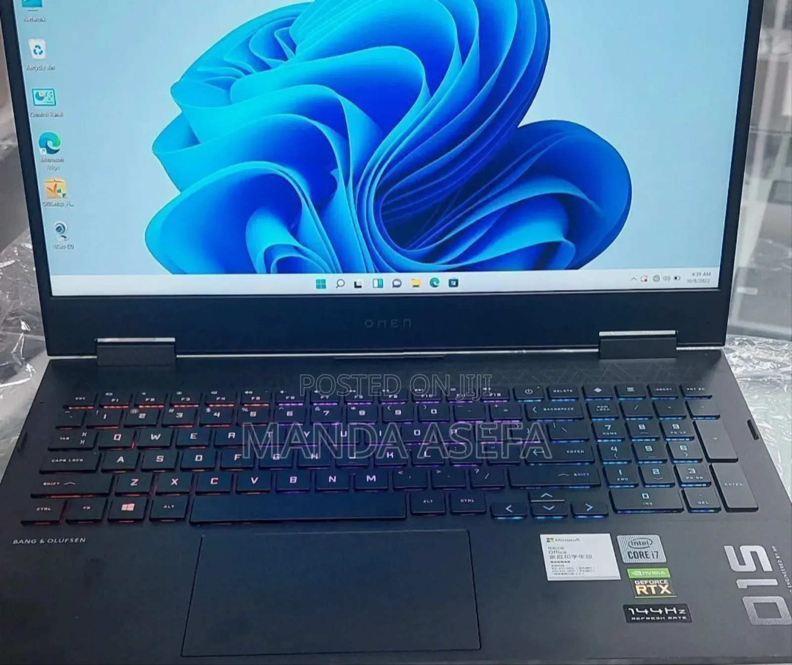 New Laptop HP Omen 15 16GB Intel Core I7 SSD 1T