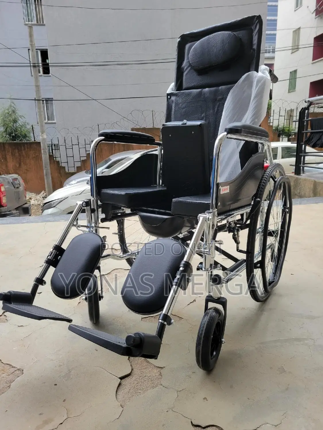 Wheelchair Reclining吉፰wheelchair ̄≢Wheelchair÷卌large,Solid Mag Wheels