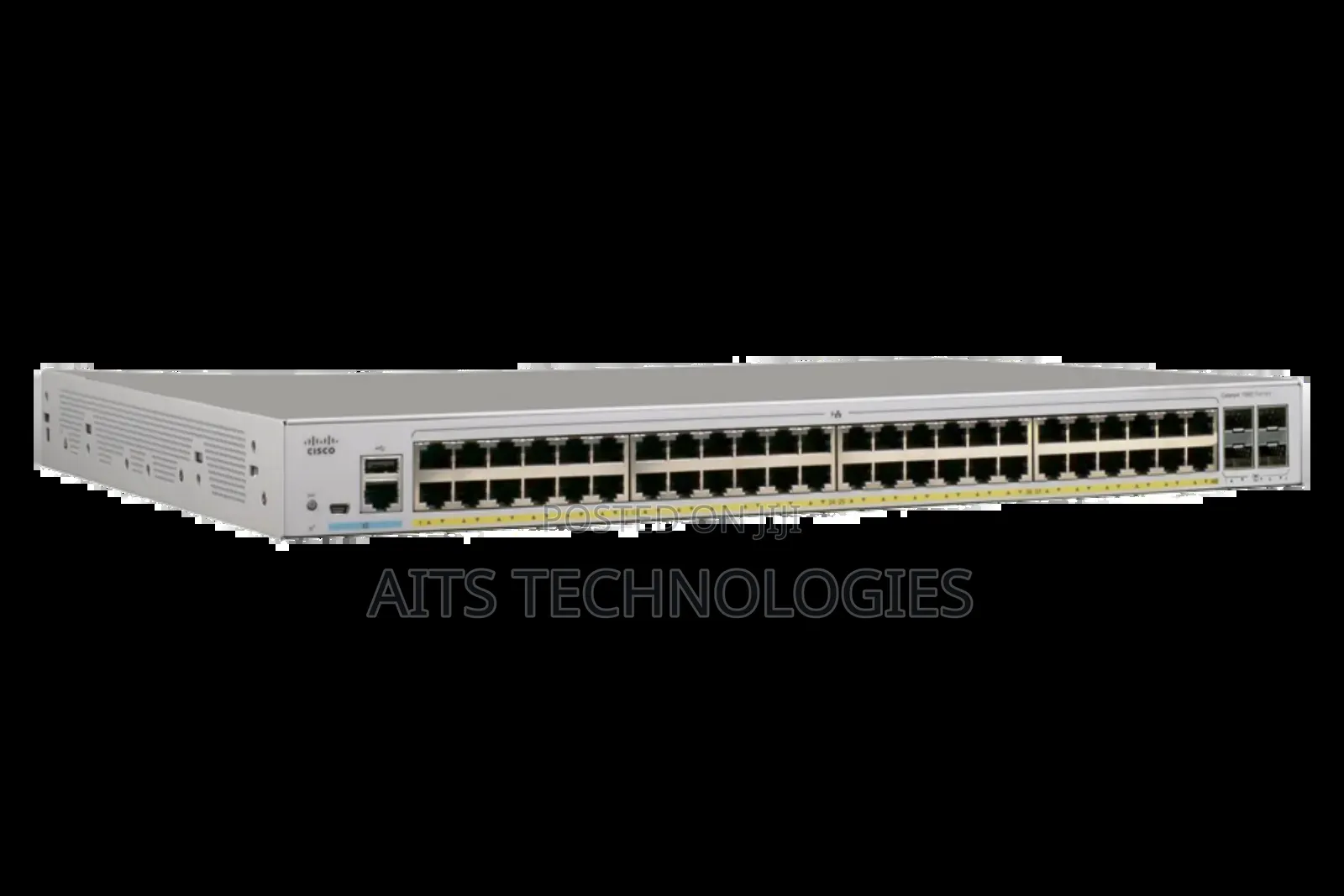 C1000-48p-4x-L 48x Poe+ Ports and 370w Poe Budget,4x 10g