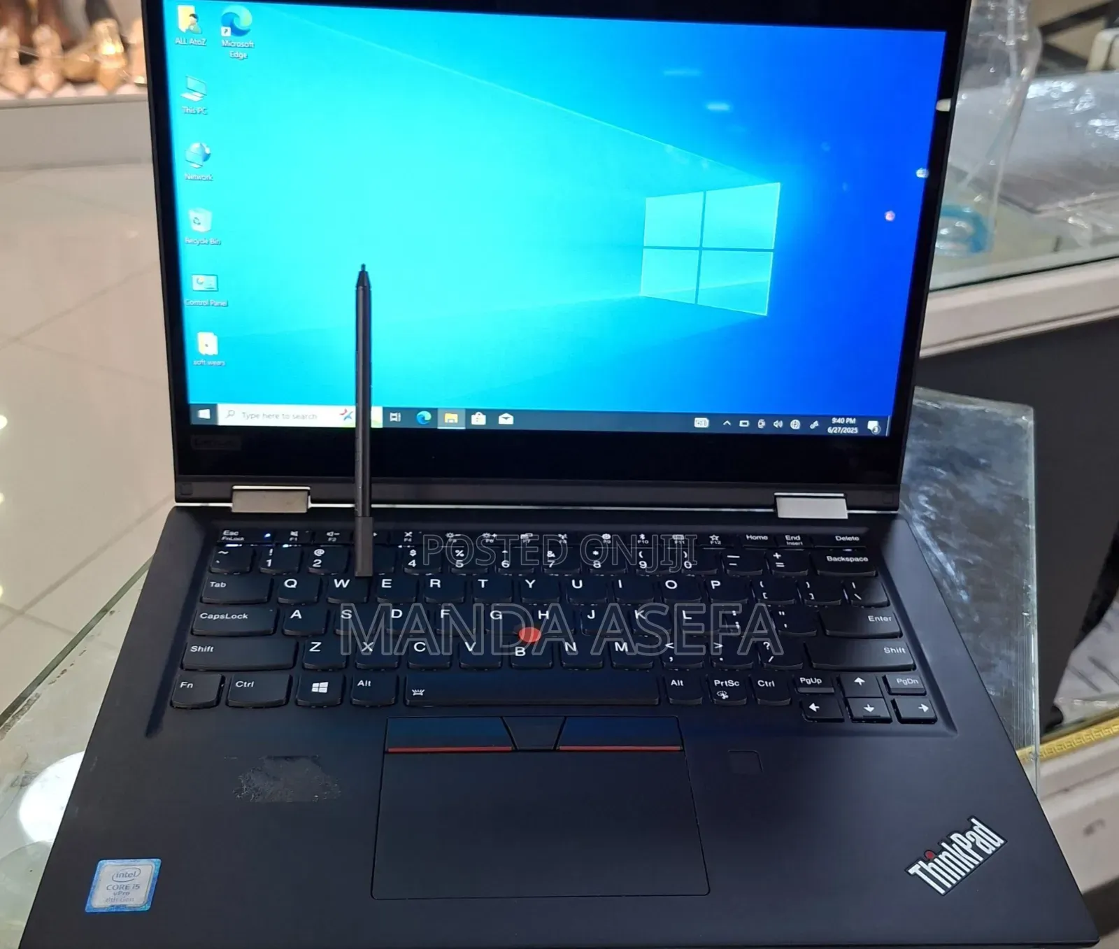 New Laptop Lenovo ThinkPad X390 Yoga 16GB Intel Core I5 SSD 512GB