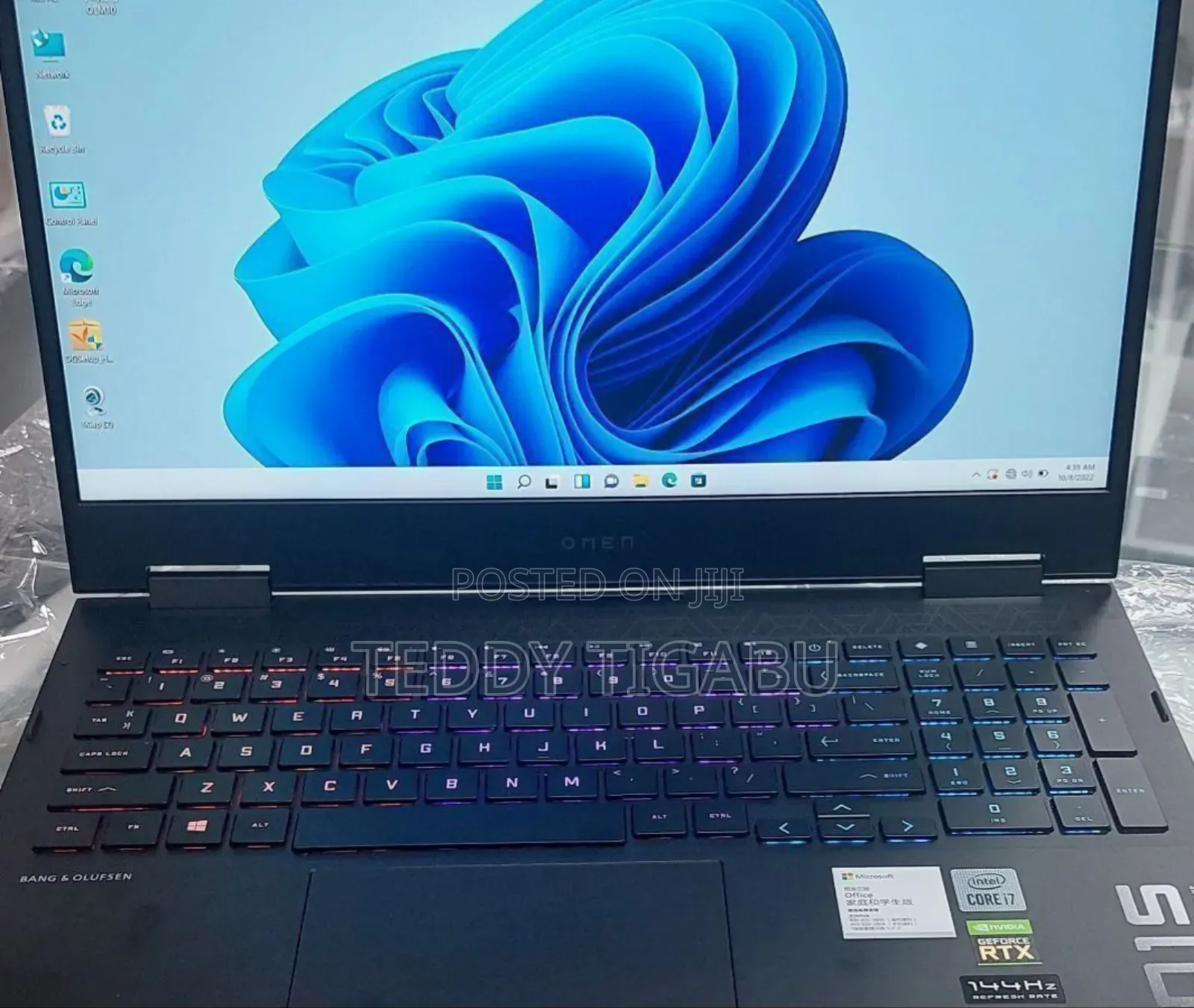 New Laptop HP Omen 15 16GB Intel Core I7 SSD 1T
