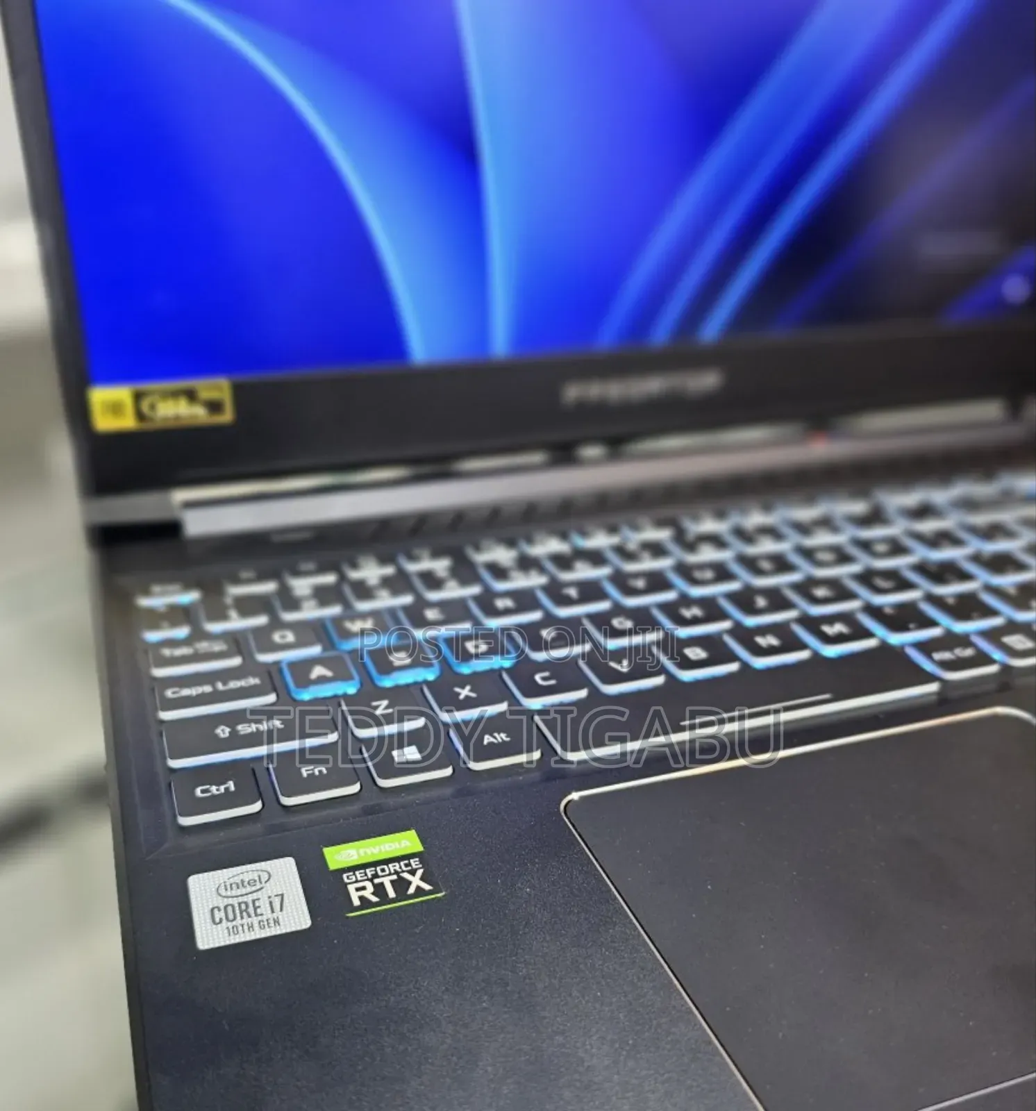 New Laptop Acer Predator Helios 300 16GB Intel Core I7 SSD 1T