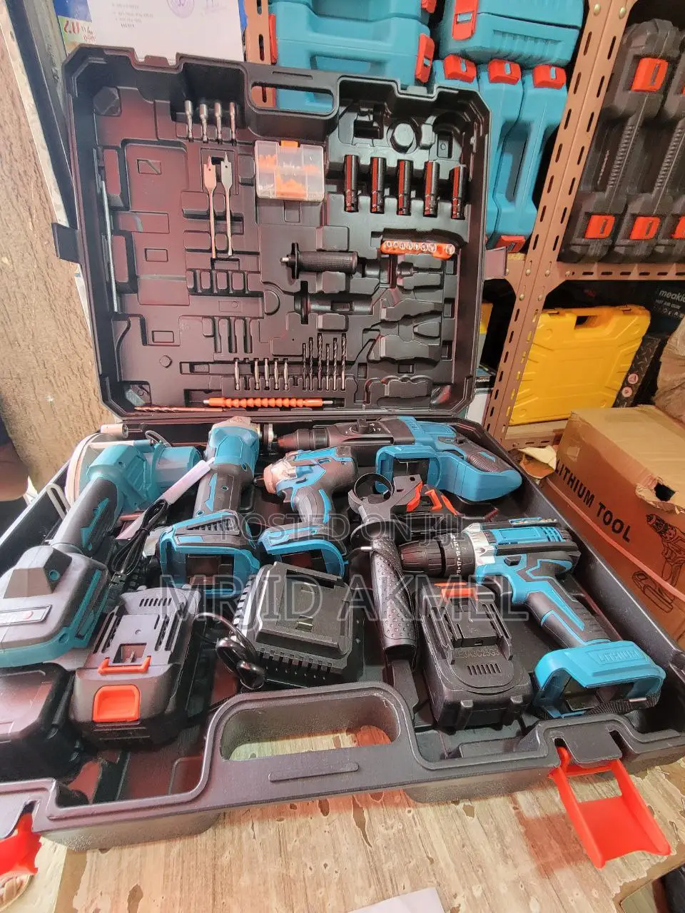 Cordless Impact 21v - Tools Set