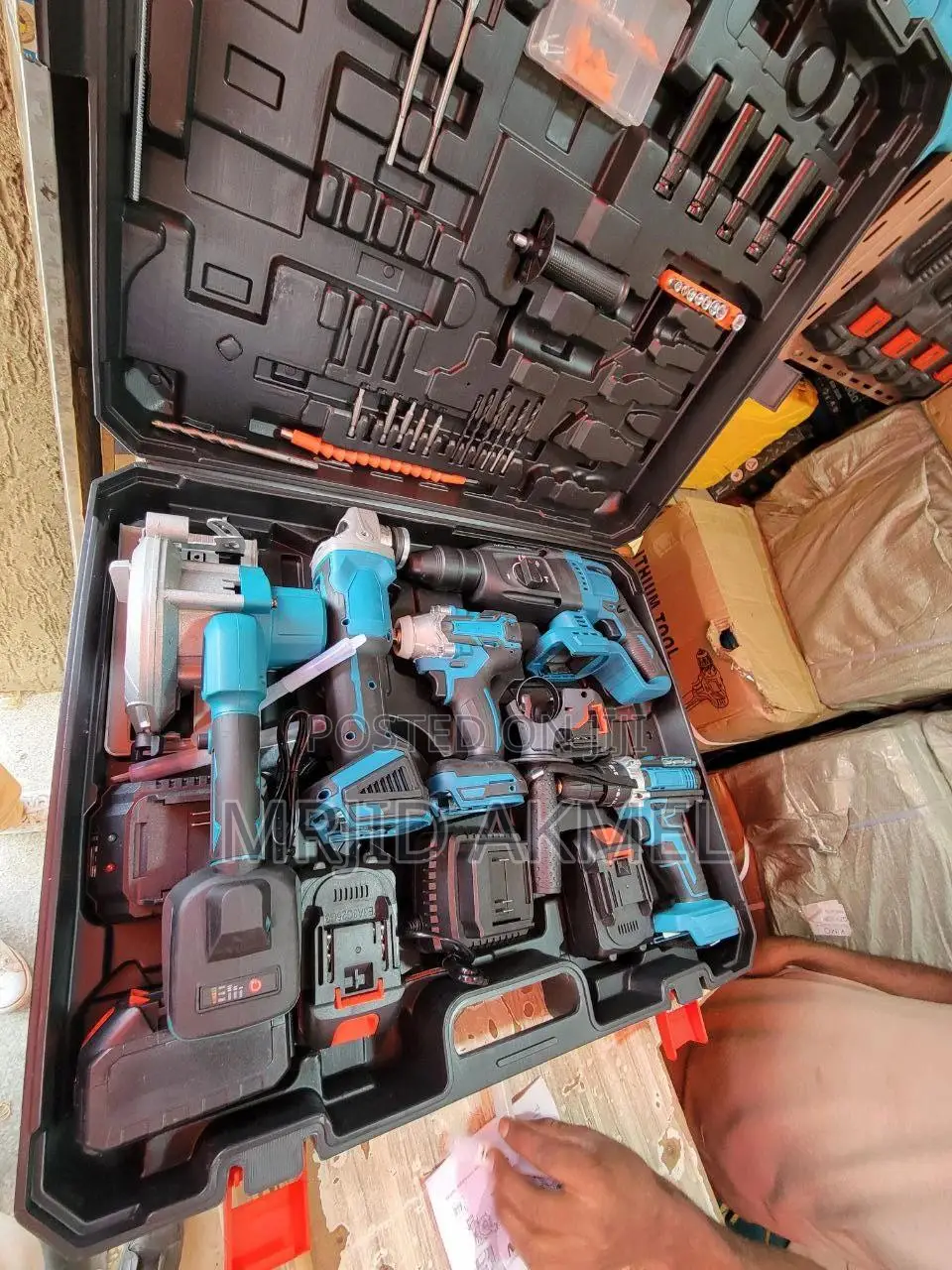 Cordless Impact 21v - Tools Set
