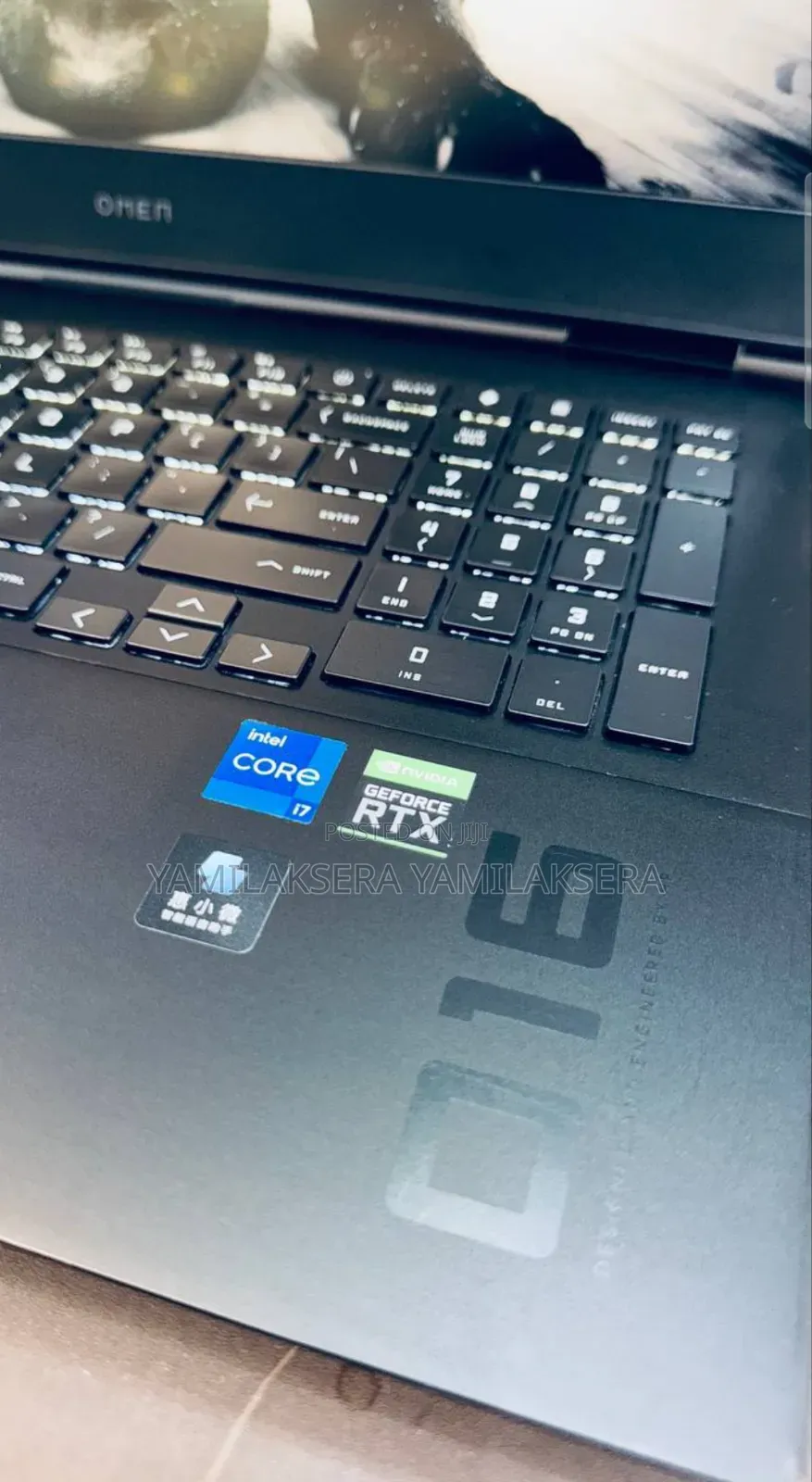 New Laptop HP Omen 15 16GB Intel Core I7 SSD 512GB