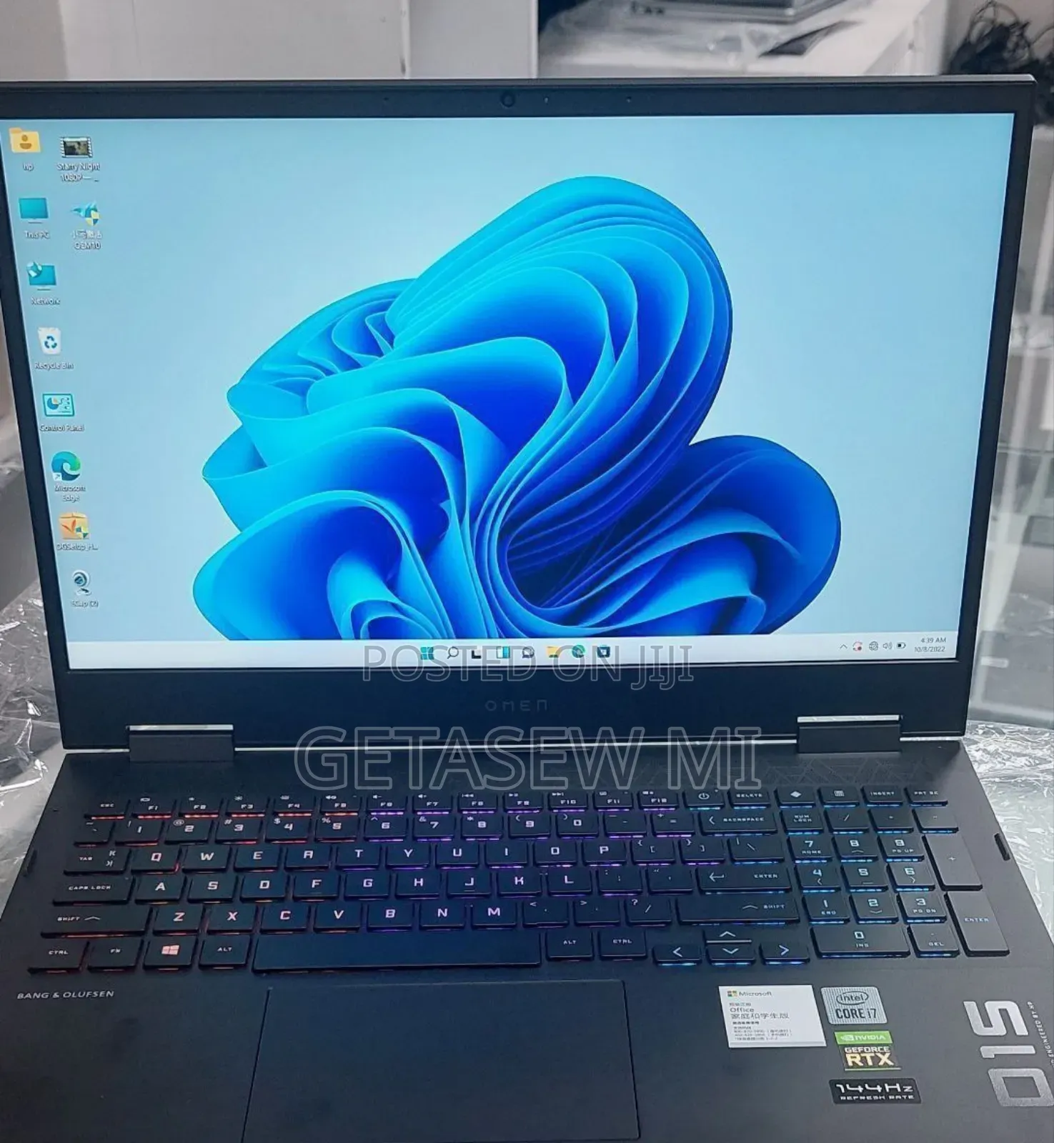 New Laptop HP Omen 15 16GB Intel Core I7 SSD 1T