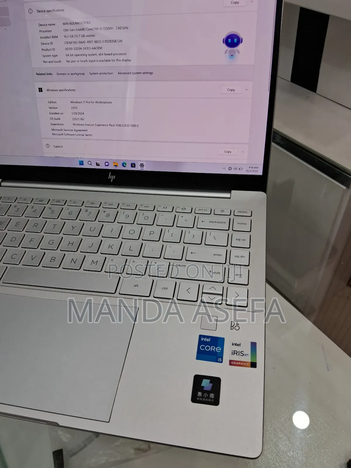 New Laptop HP Pavilion 14 16GB Intel Core I5 SSD 512GB