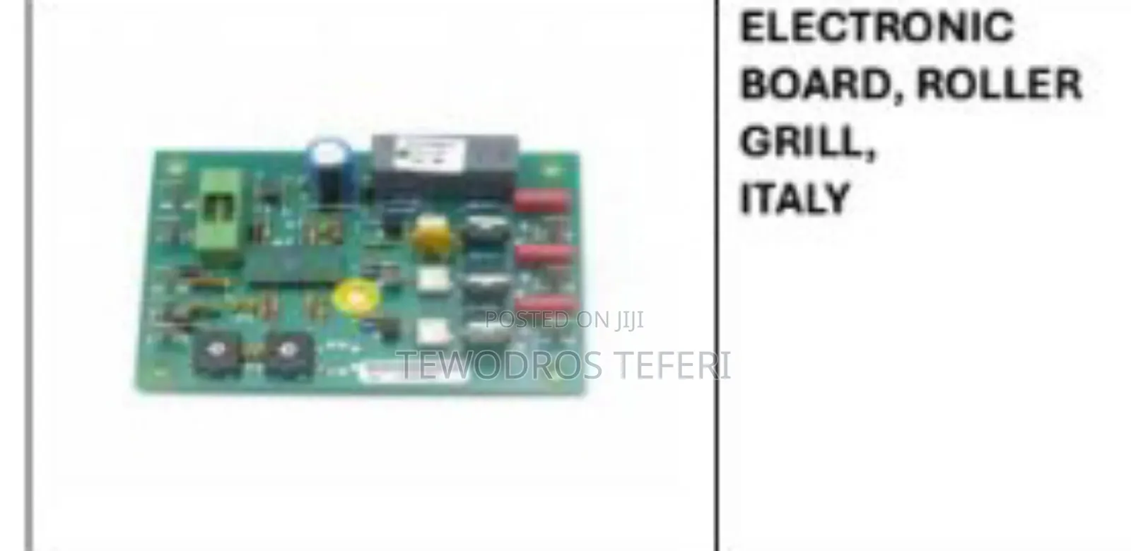 Electronic Roller Grill Board