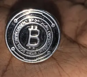 Bitcoin Stainless Steel Ring