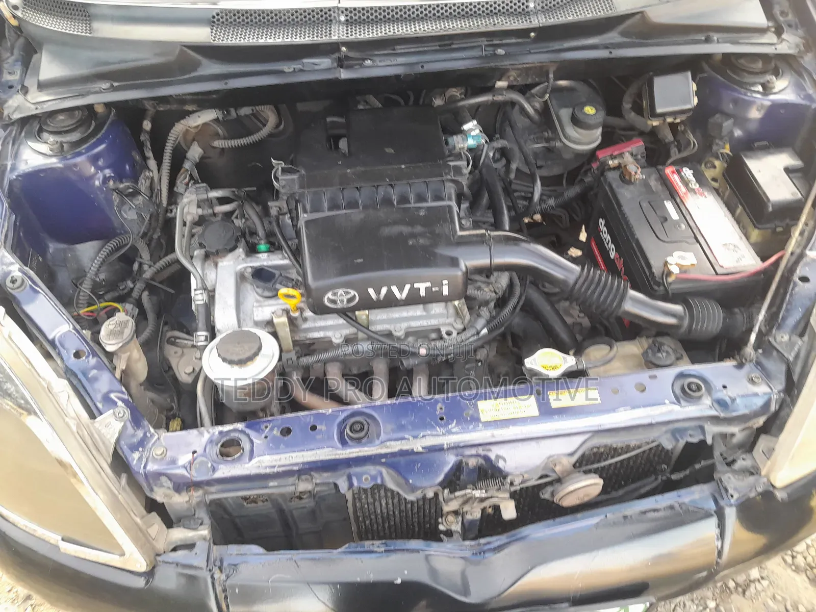 Toyota Yaris 2001 Blue