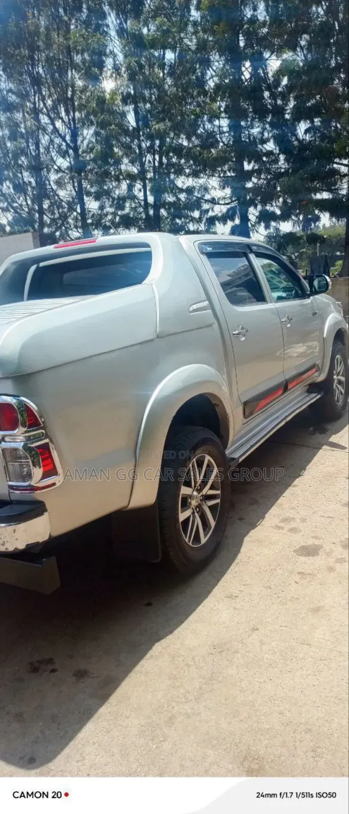 Toyota Hilux 2013 Gray