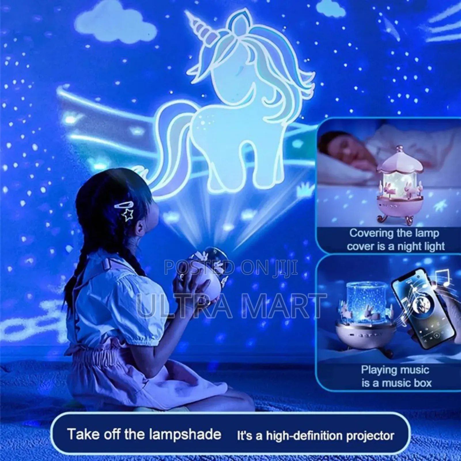 Kids Night Light Projector