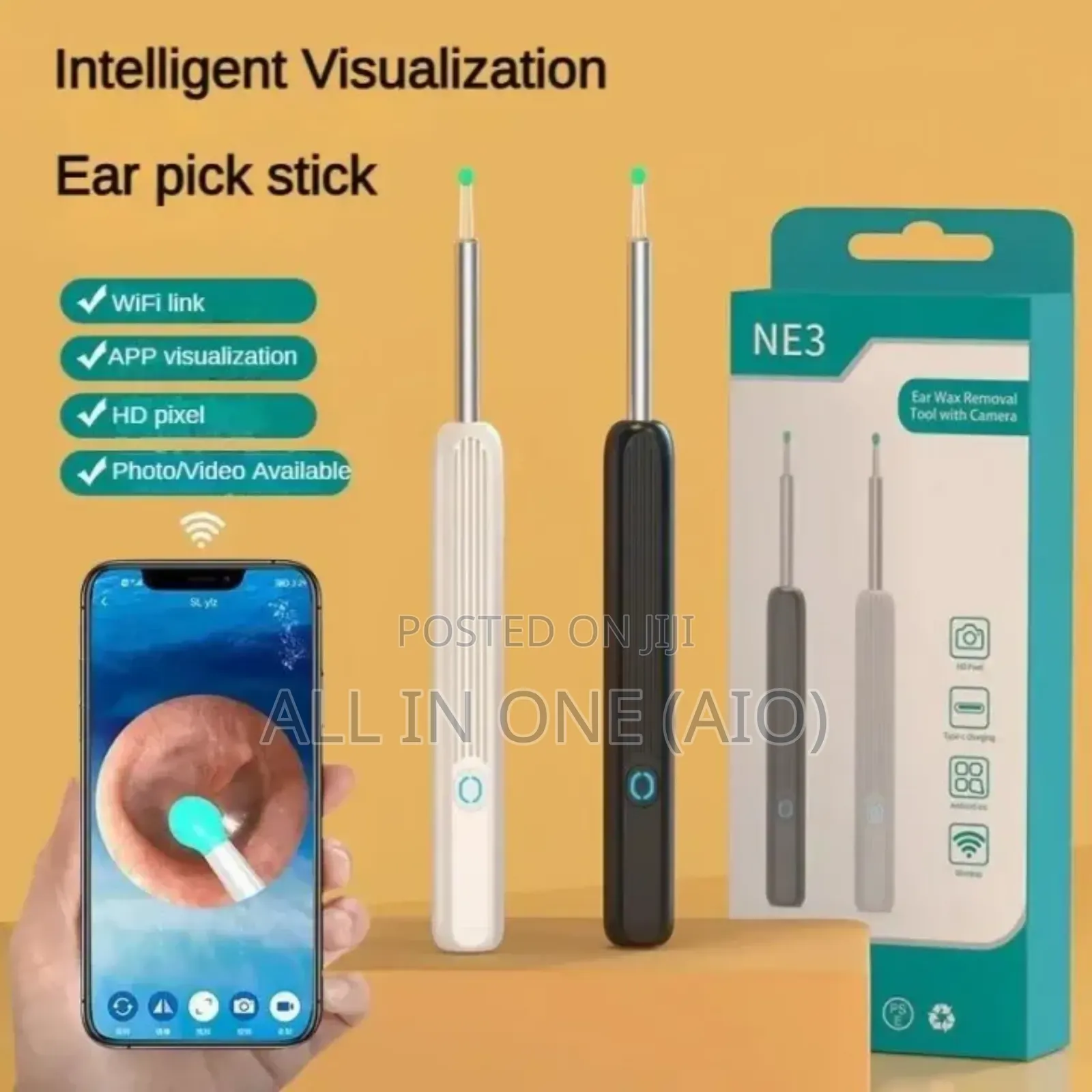 A Wireless Visible Ear Pick