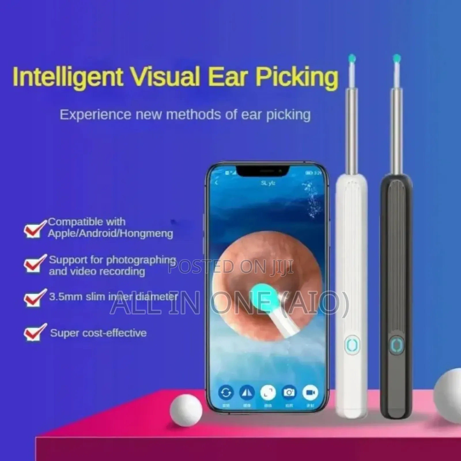 A Wireless Visible Ear Pick