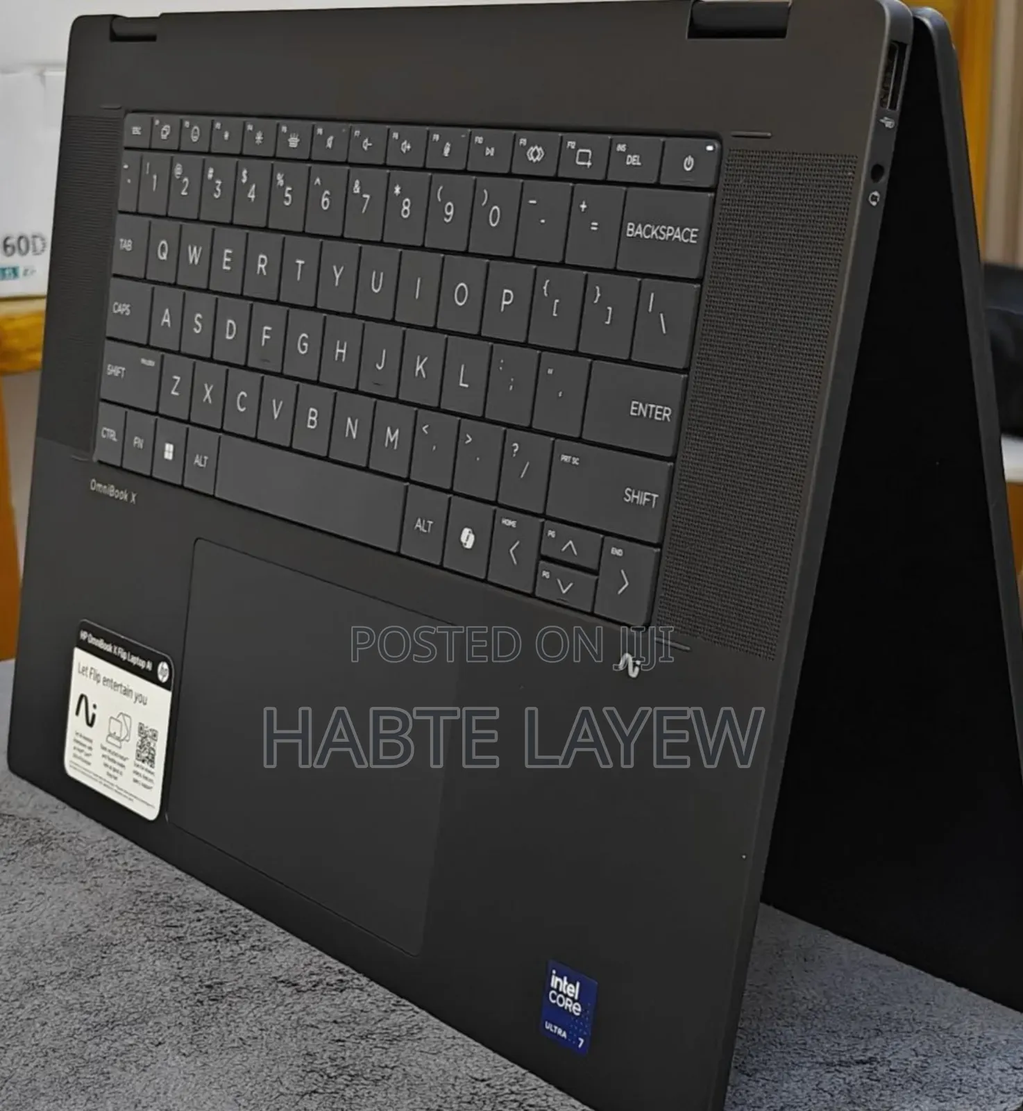 New Laptop HP OmniBook X Flip 16" 16GB Intel Core Ultra 7 SSD 1T