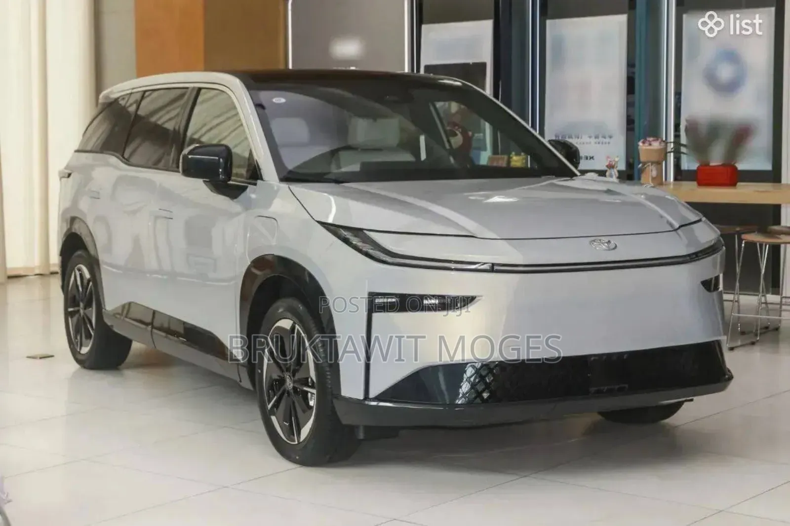 New Toyota bZ3 2025 White