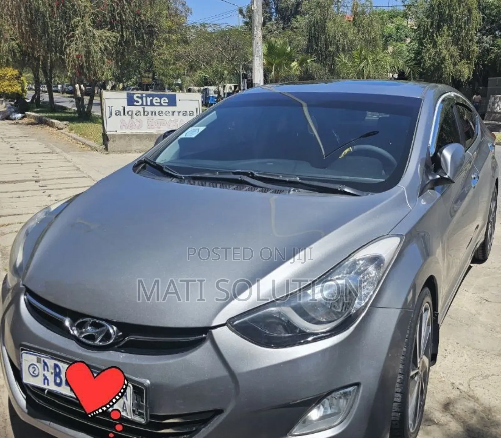 Hyundai Avante 2012 Silver