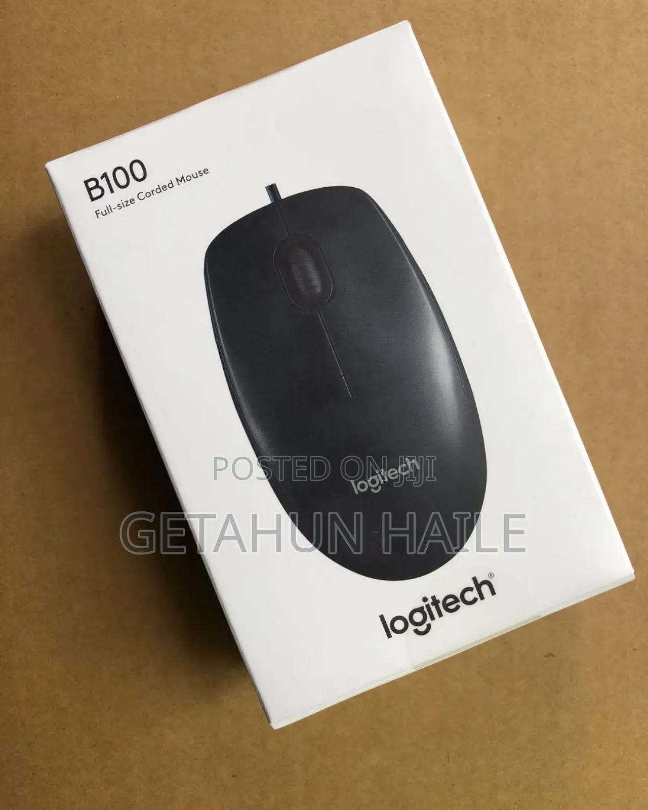 Logitech B100 Wired Mouse
