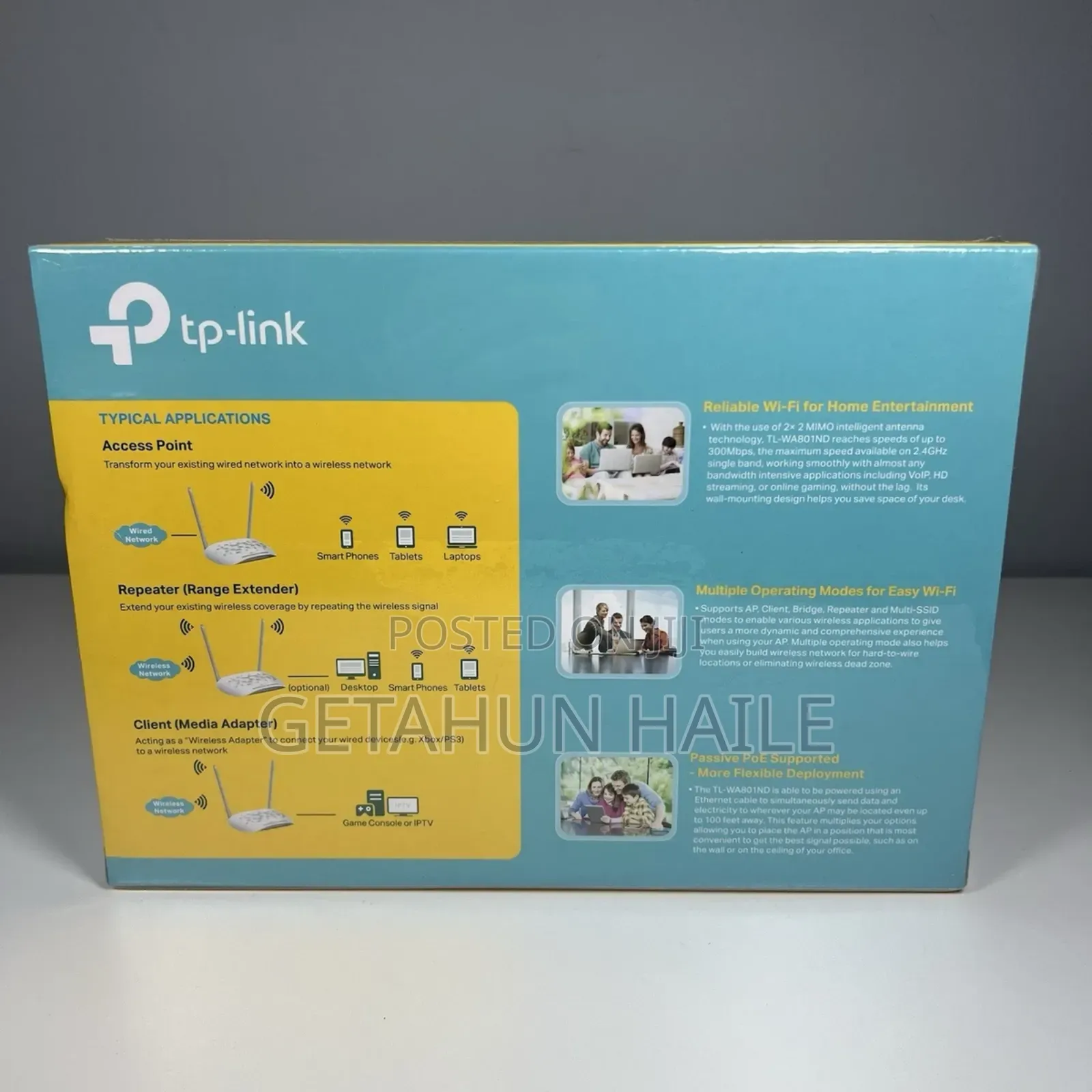 Tp-Link Tl-Wa801nd 300mbps Wireless Network Access Point