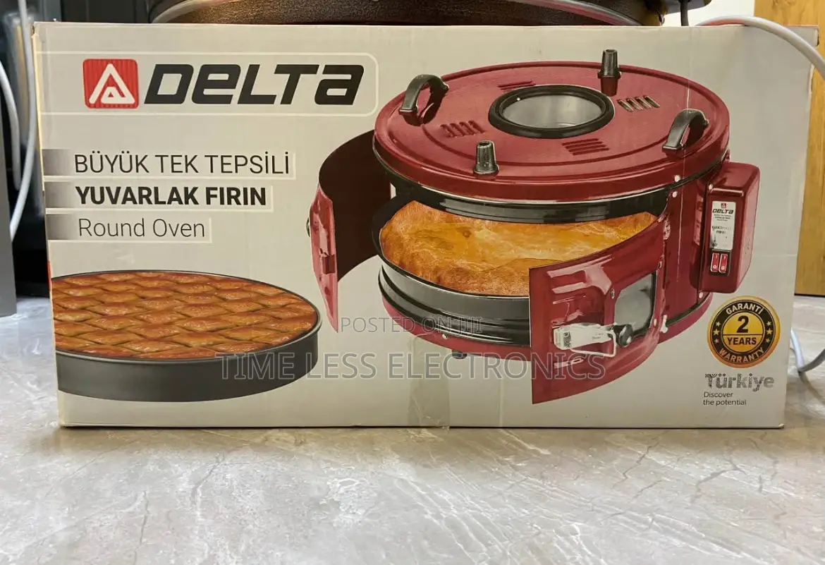 Delta Round Oven – Stylish, Compact Reliable!