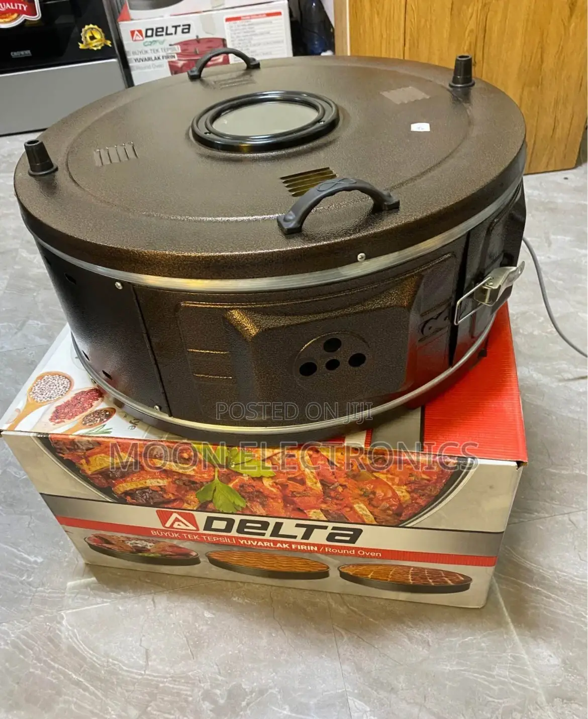 Delta Round Oven – Stylish, Compact Reliable!
