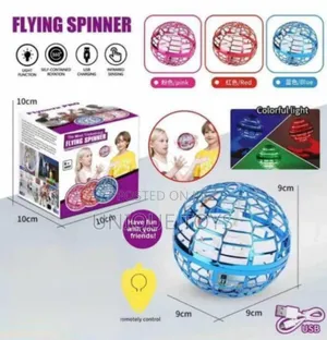 Photo - Flying Spinner Fidget Toy – Usb Rechargeable Drone Ball