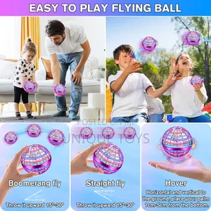 Flying Spinner Fidget Toy – Usb Rechargeable Drone Ball