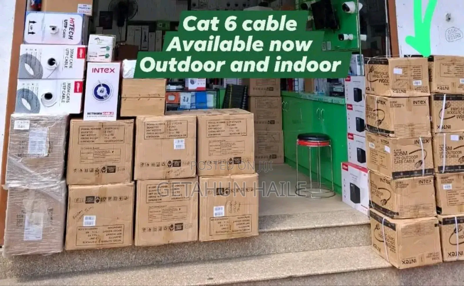 Intex Cat6e Utp Lan Cable (305m Network Cable)