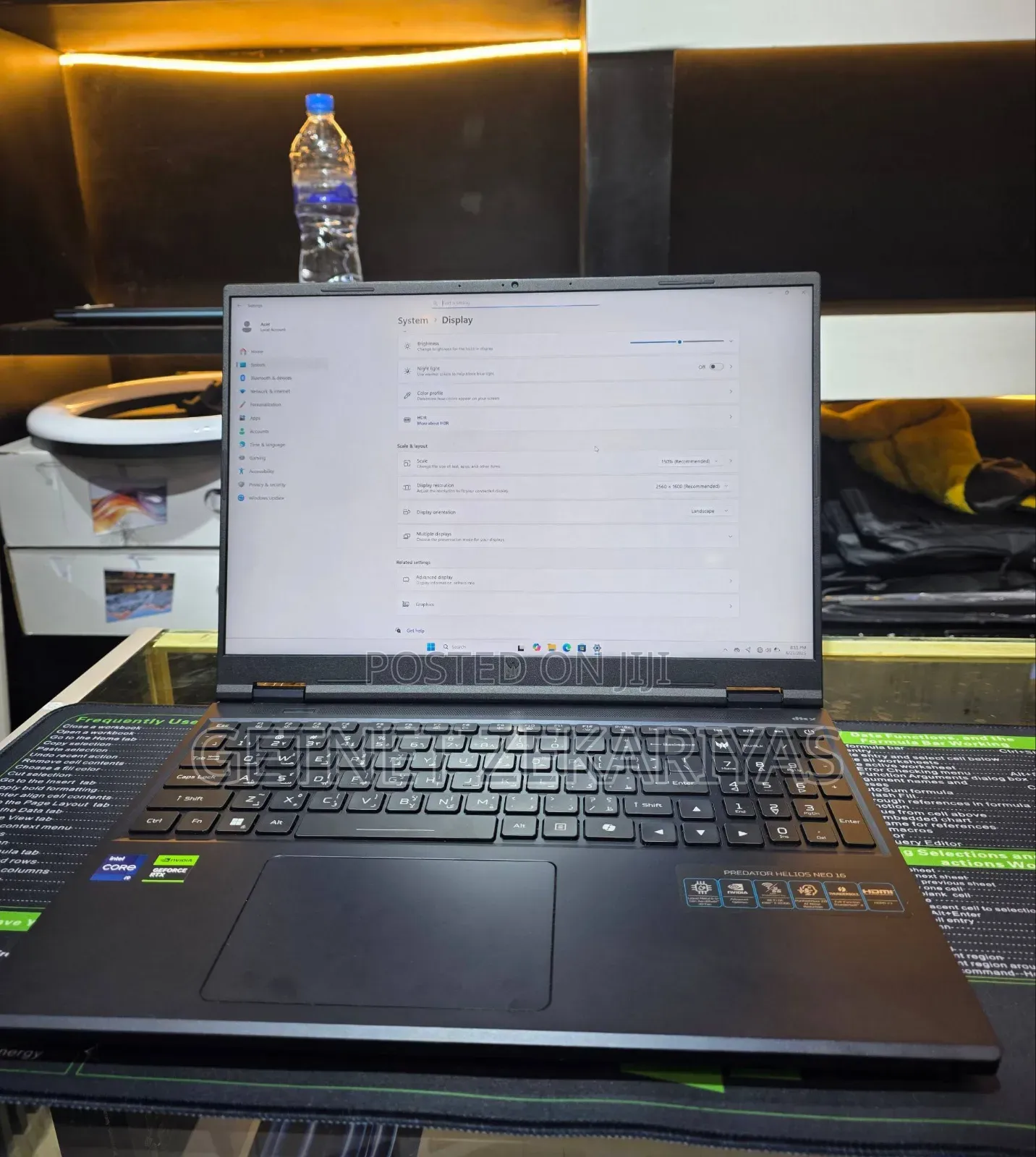 New Laptop Acer Predator Helios Neo 16 16GB Intel Core I9 SSD 1T