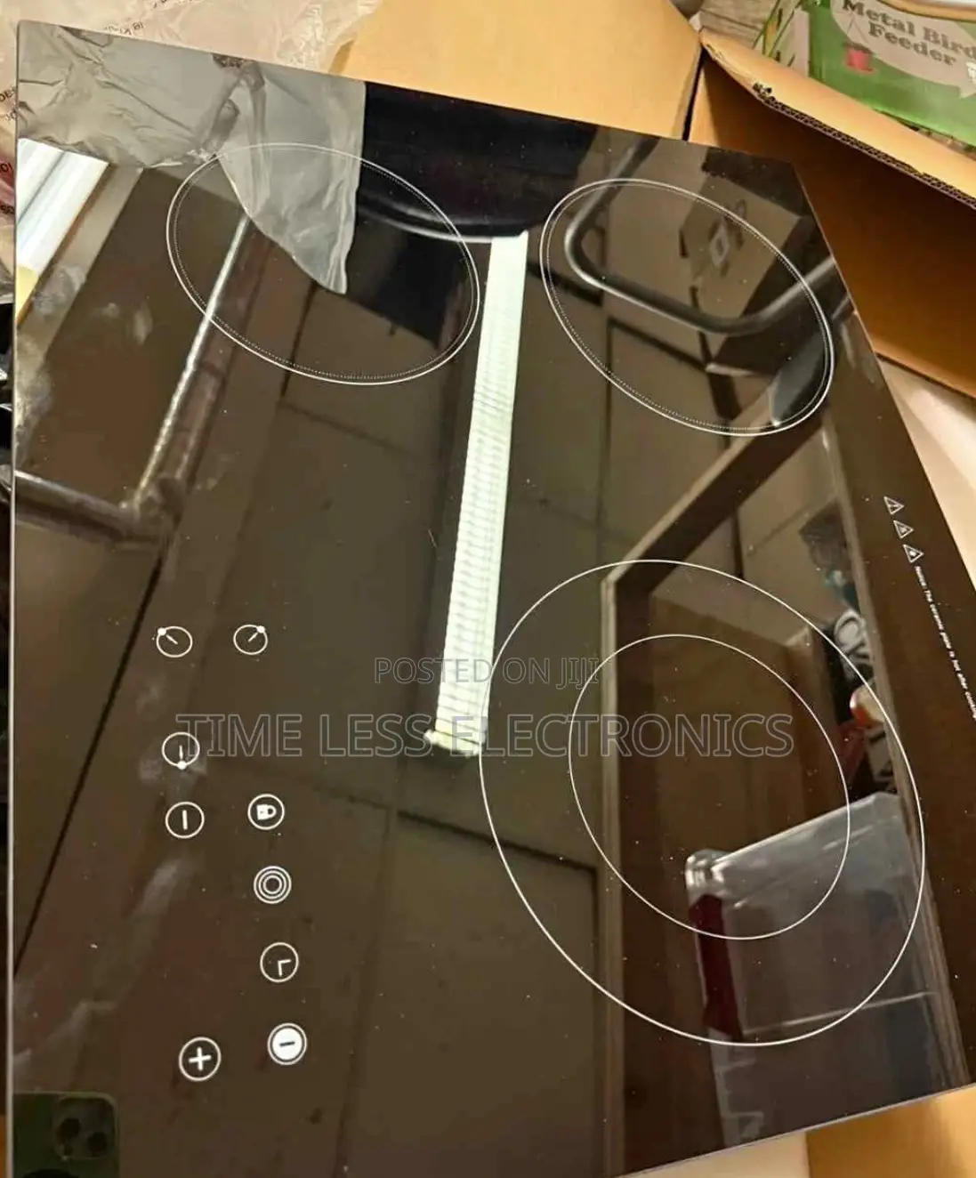 Spark 3-Burner(ባለ 3) Touch Stove – Modern Efficient Cooking!