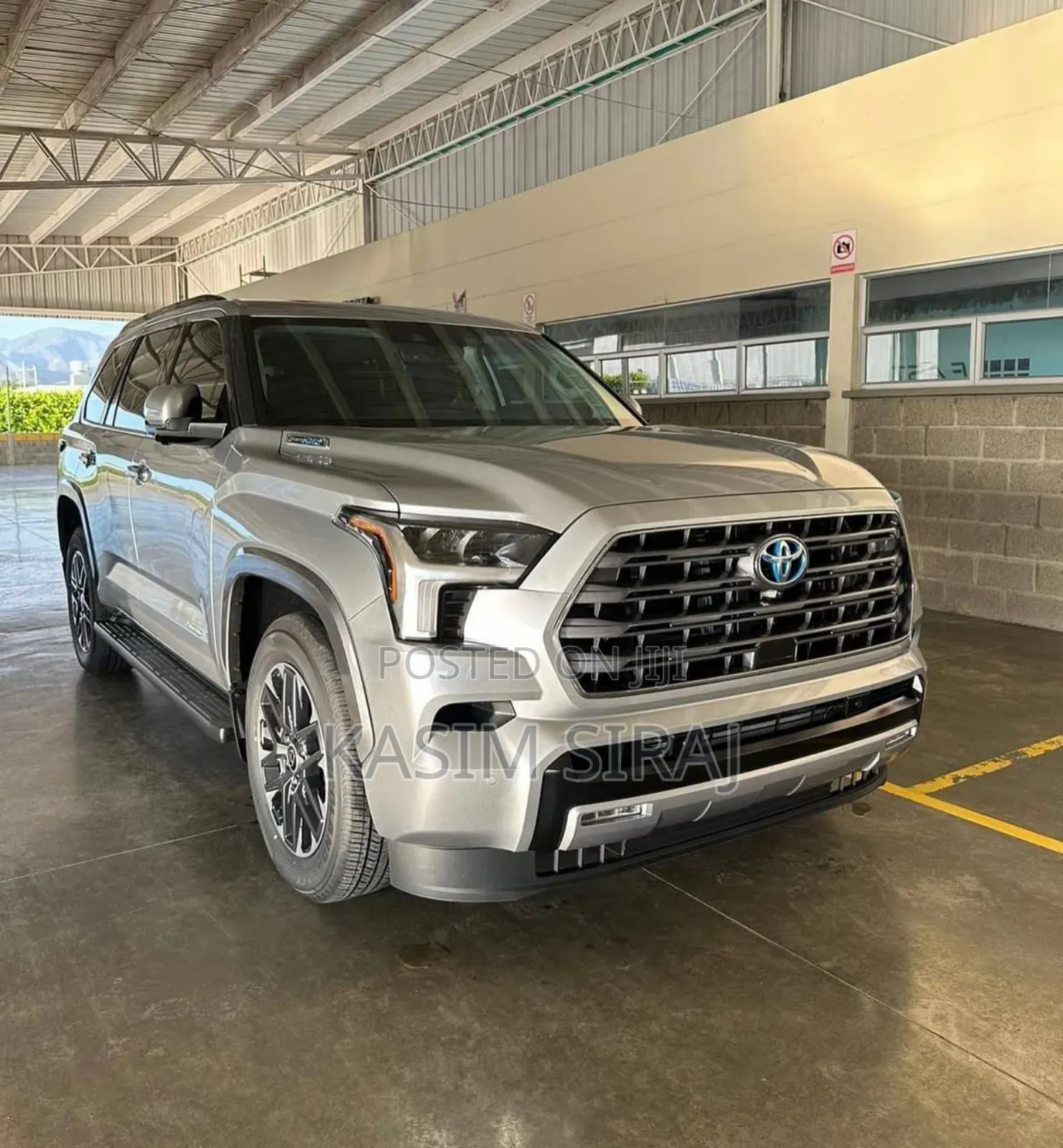 Toyota Sequoia TRD Pro 4WD 2024 Silver