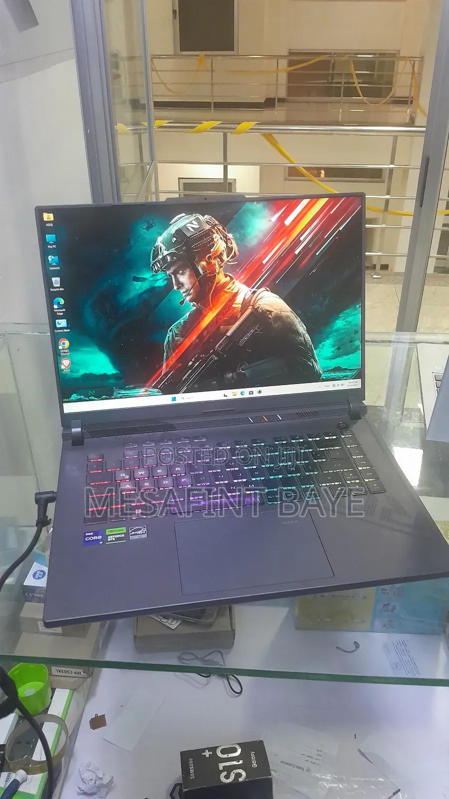 New Laptop Asus ROG Strix G16 G614 16GB Intel Core I9 SSD 1T