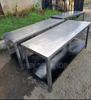 Photo - Zenusi Stainless Working Table / ወርኪንግ ቴብል