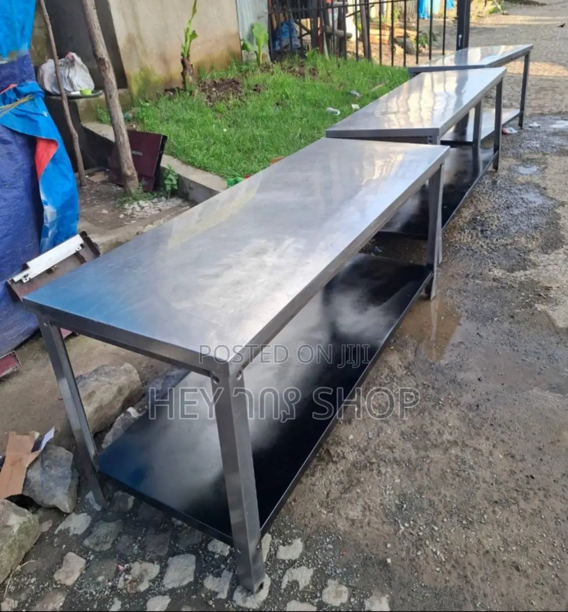 Zenusi Stainless Working Table / ወርኪንግ ቴብል