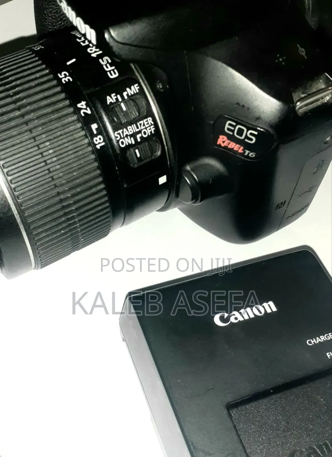 Canon T6 Camera