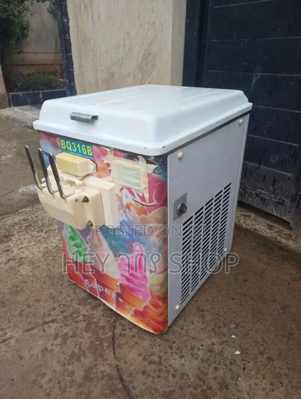 Hard Soft Ice Cream Machine / ሀርድ እና ሶፍት አይስክሬም ማሽን