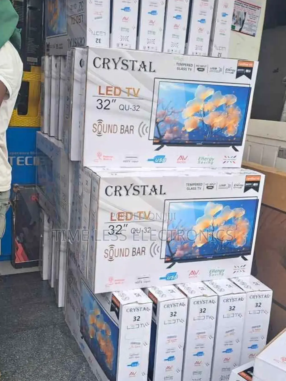 Crystal 32” Smart Tv – Compact Clear Viewing!