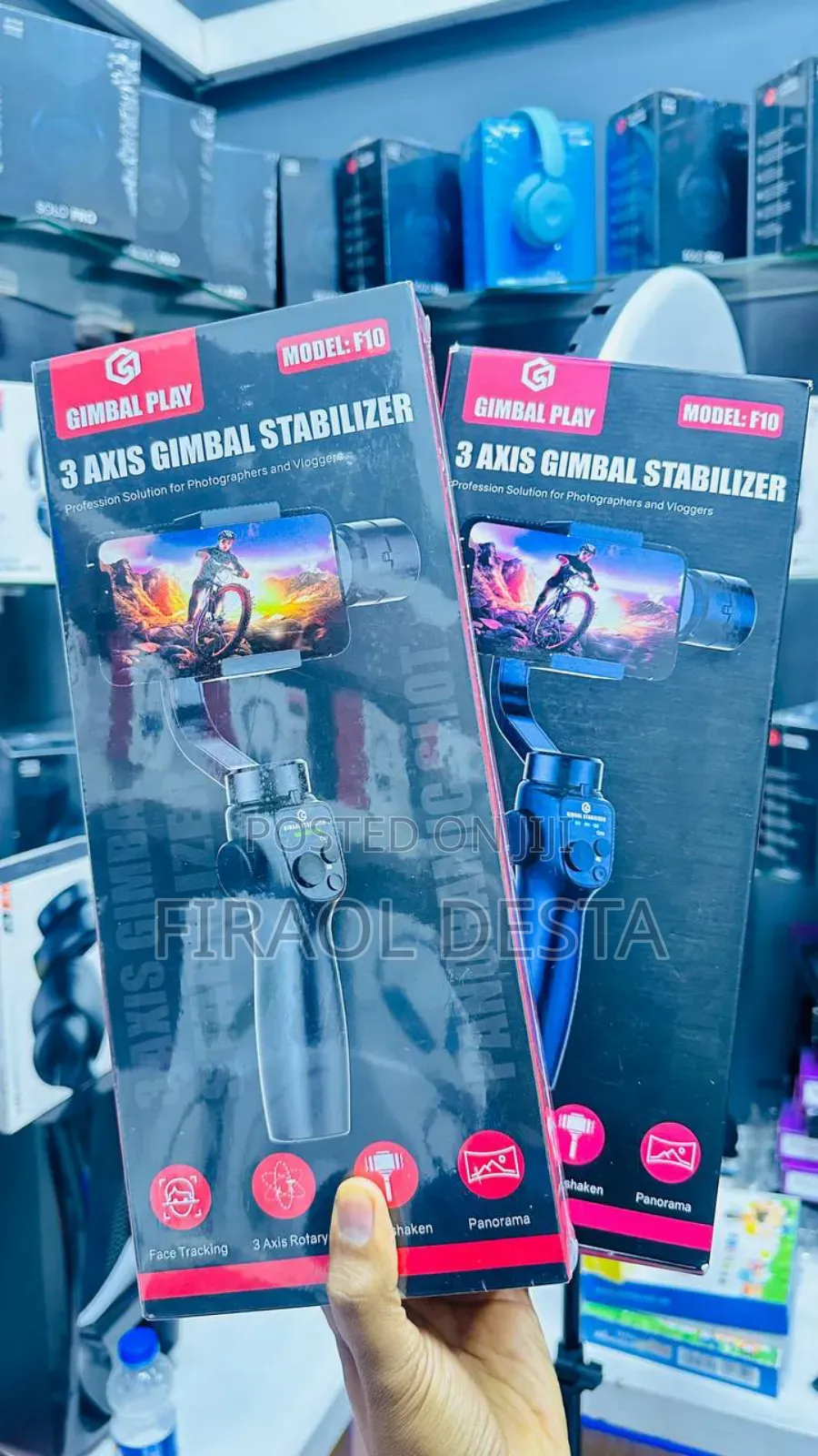 Gimbal Play 3axis Gimbal Stabilizer