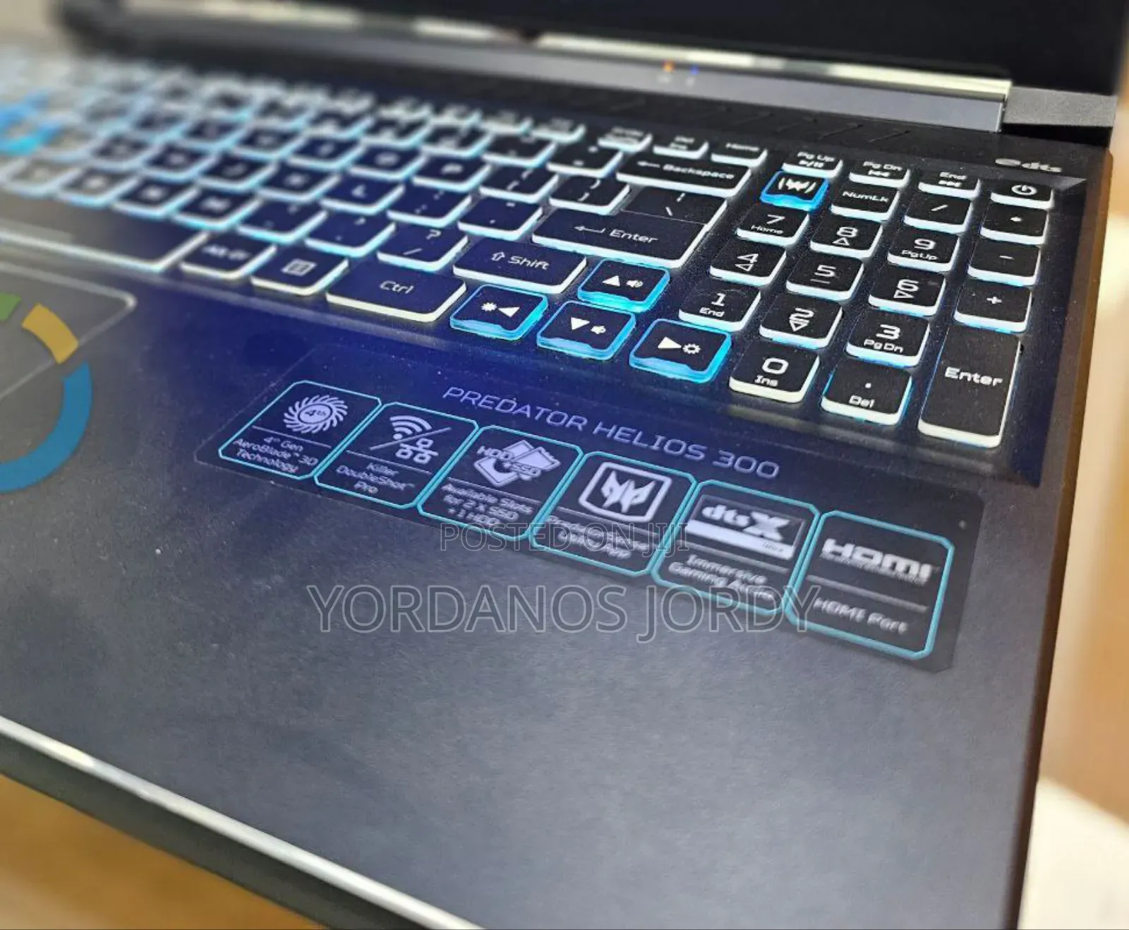 New Laptop Acer Predator Helios 300 16GB Intel Core I7 SSD 1T