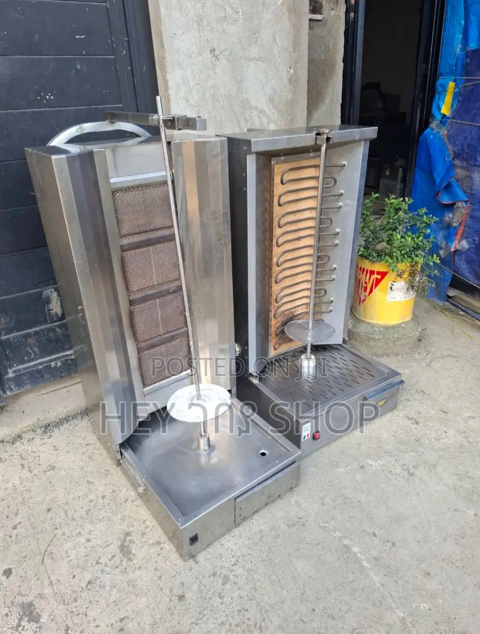 Gas Electric Shawarma Grille / የሸዋርማ ግሪል