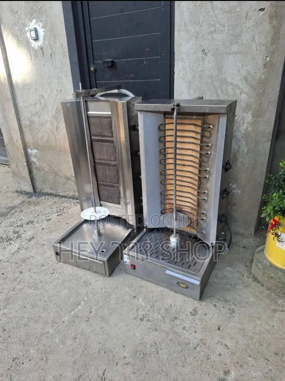 Gas Electric Shawarma Grille / የሸዋርማ ግሪል