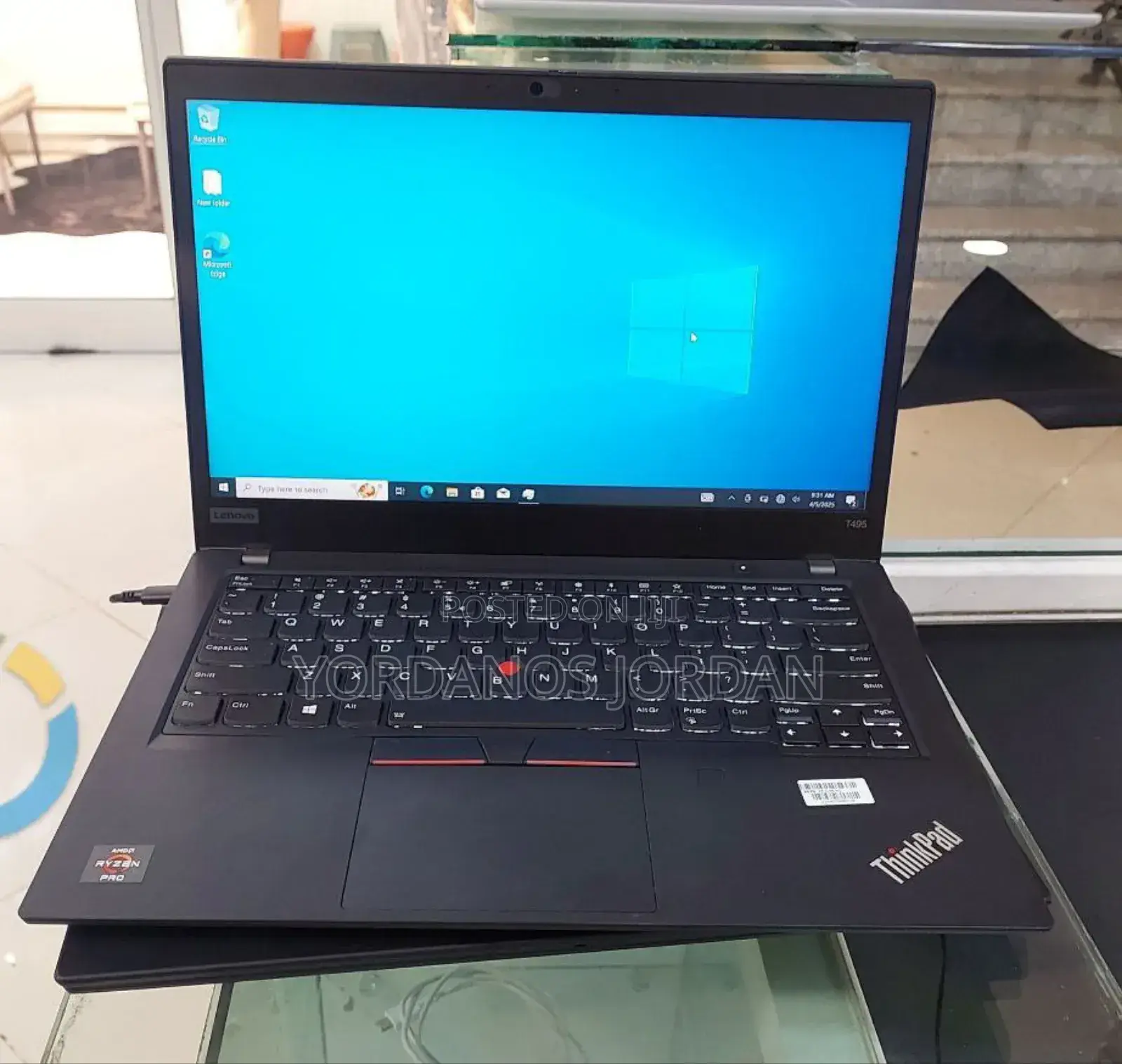New Laptop Lenovo ThinkPad T495s 16GB AMD Ryzen 5 SSD 512GB
