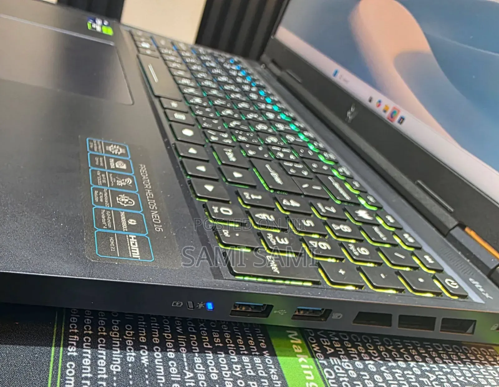 New Laptop Acer Predator Helios 300 16GB Intel Core I9 SSD 1T